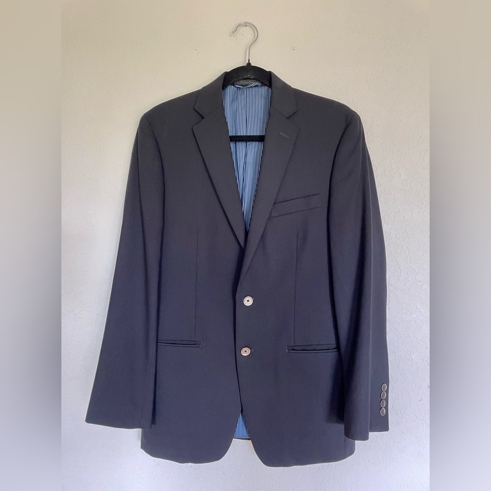 Calvin Klein Slim Fit Navy Blazer